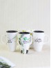 "Live Simple" Porcelain Mug w/ Lid With Gift Box